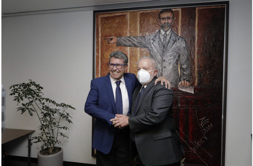  Reunión con el expresidente brasileño Lula da Silva