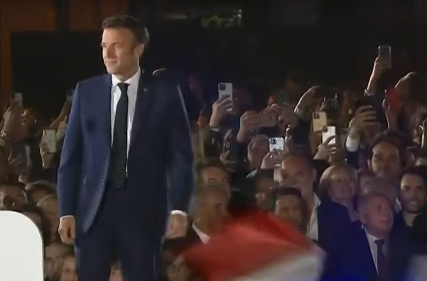  Macron triunfó