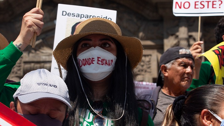  Alcanza México la trágica cifra de más de 100,000 desapariciones: Bachelet